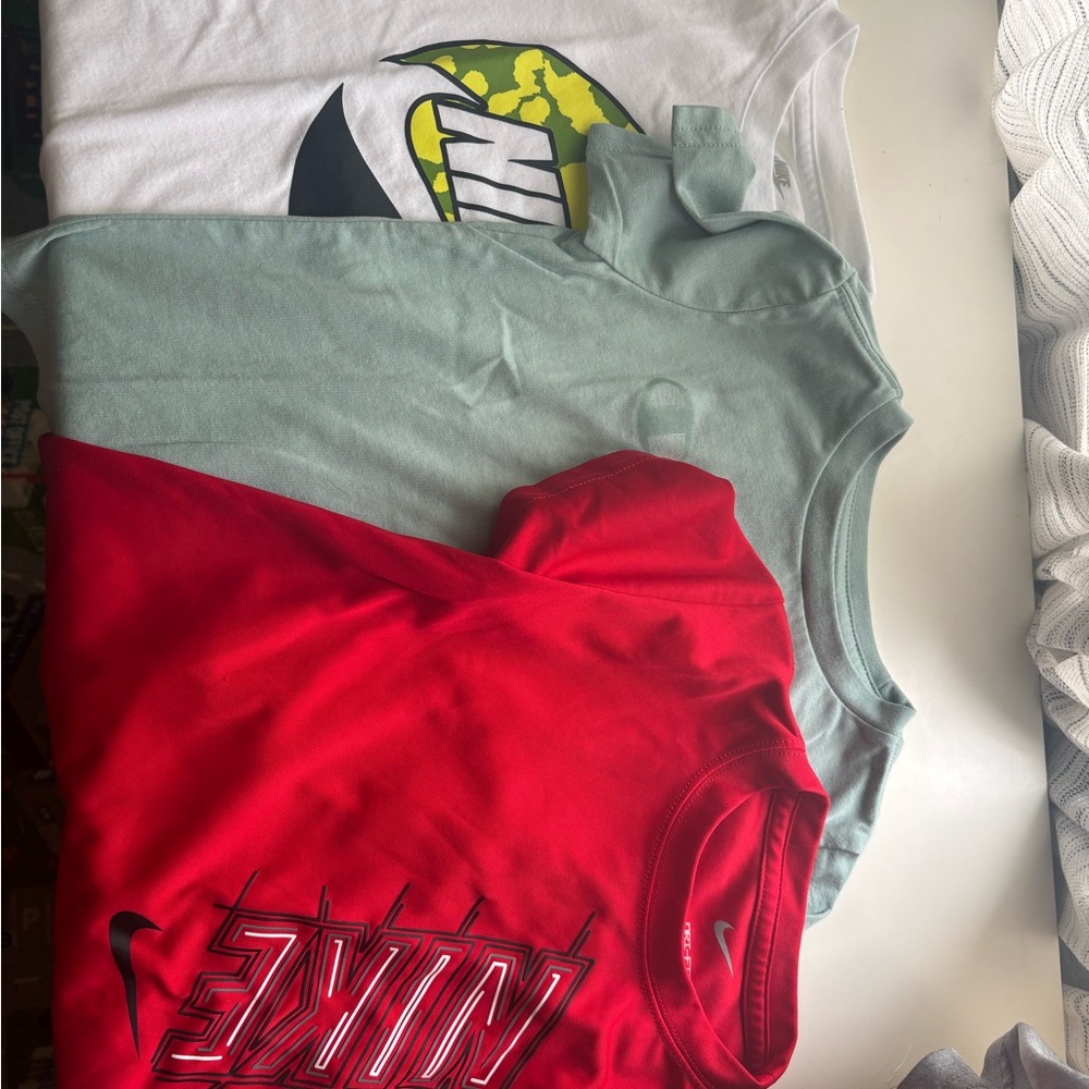 Nike Red Short Sleeve Tee